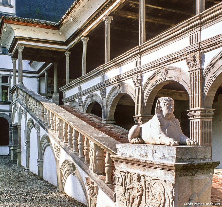 Galerie et Sphynx