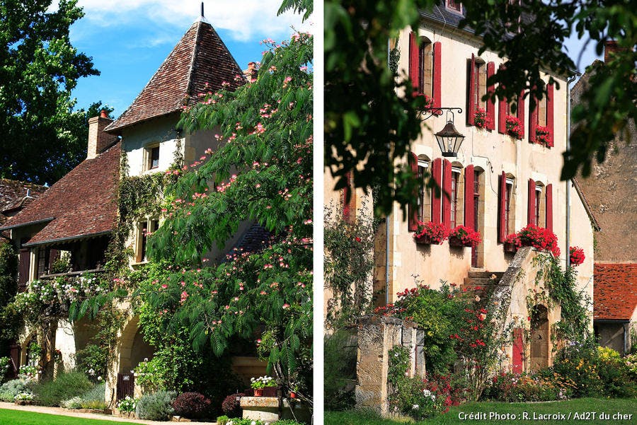 Façade des maisons