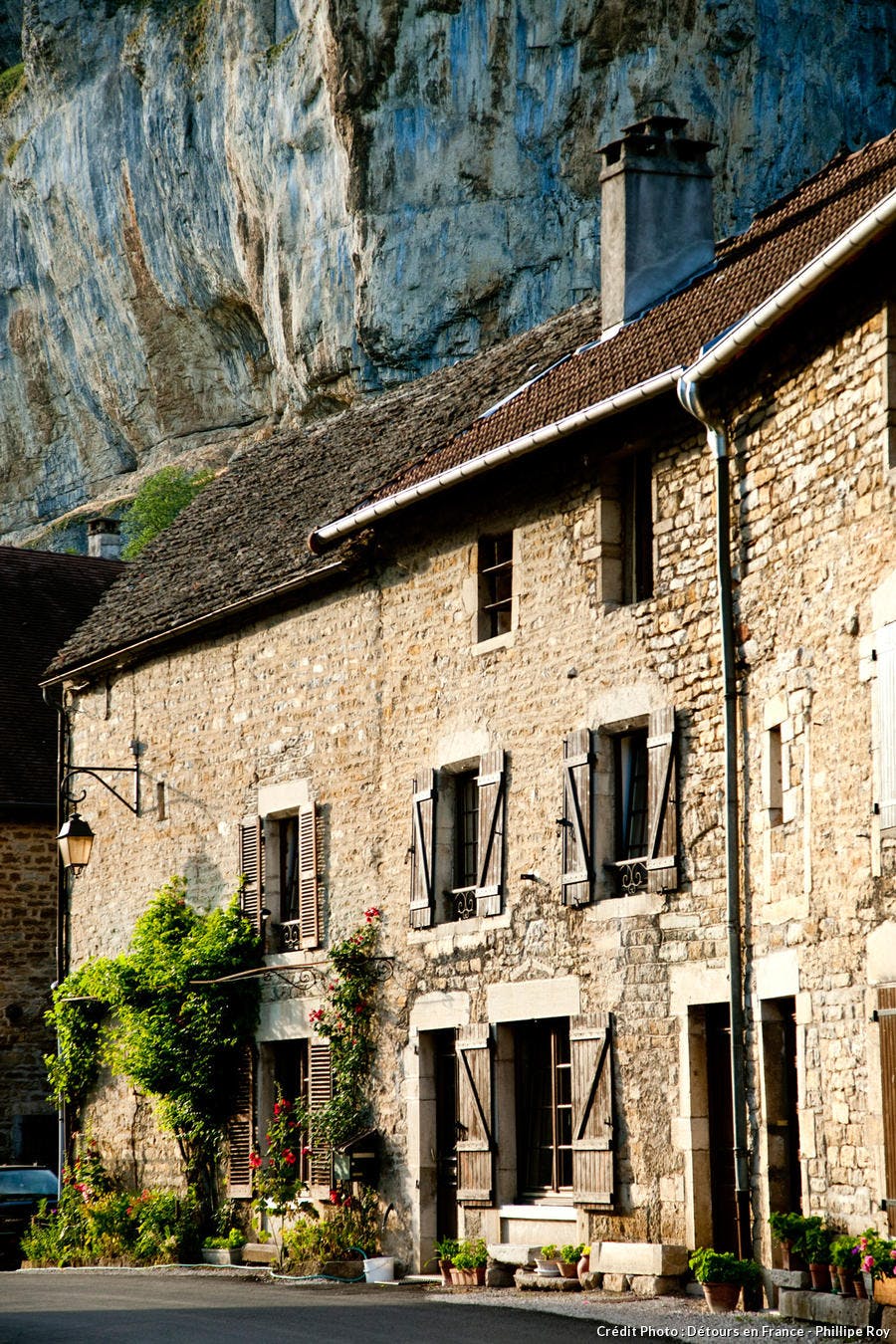Façade des maisons