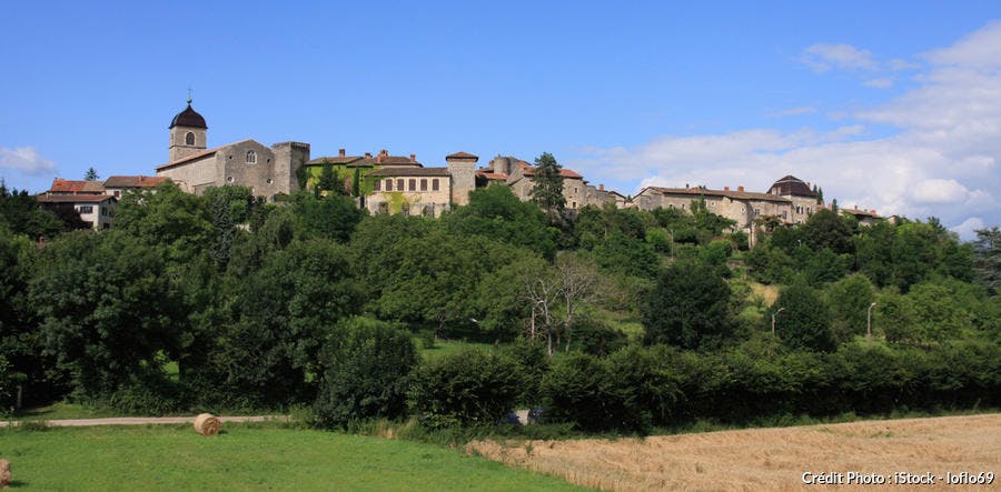 Vue du village
