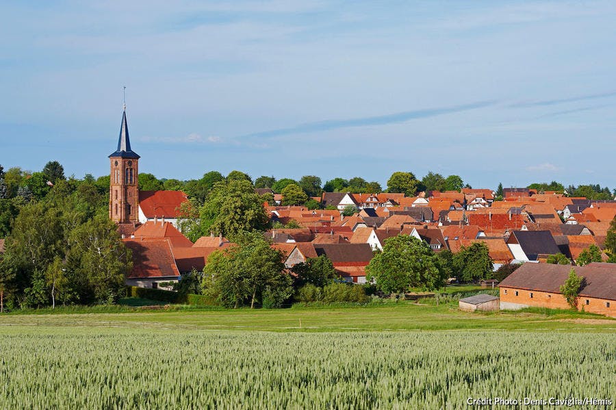 Vue d'ensemble de Hunspach