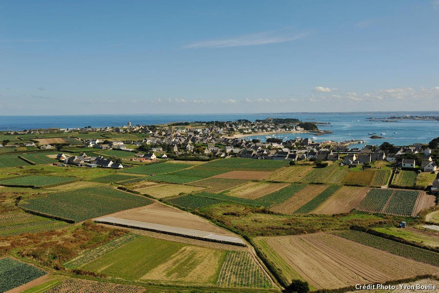 L'Île de Batz, dans le Finistère (Bretagne)