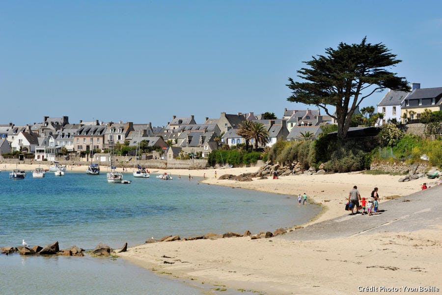 L'Île de Batz, dans le Finistère (Bretagne)