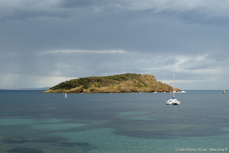l'île verte en face de La Ciotat