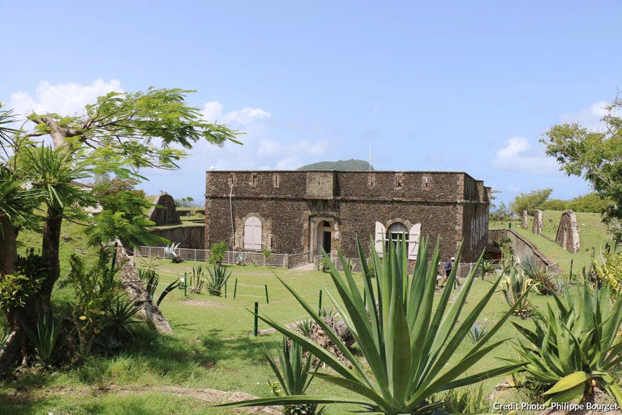 Le fort Napoléon, aux Saintes, en Guadeloupe