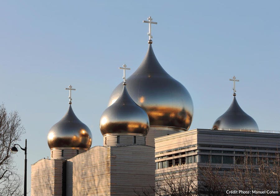 La cathédrale orthodoxe de la Sainte-Trinité, à Paris