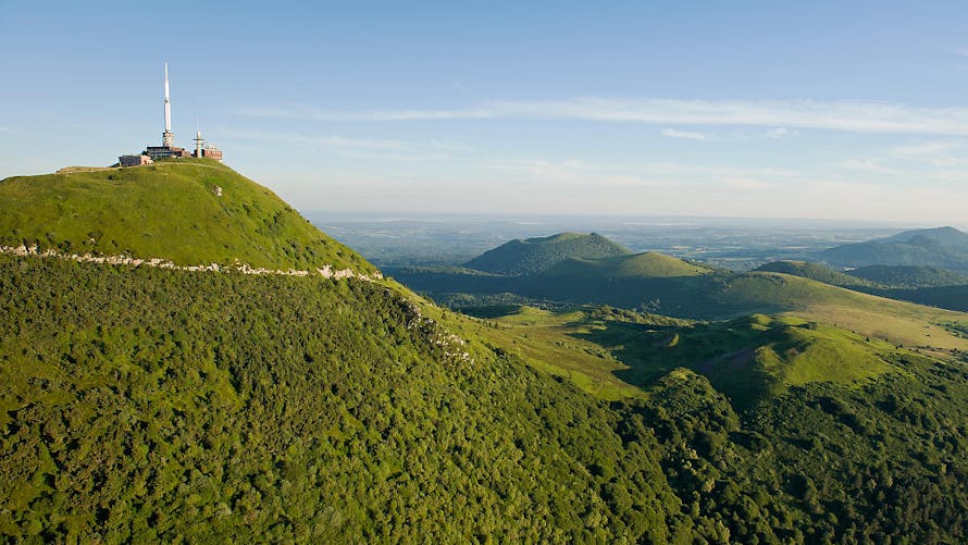 La chaîne des Puys, en Auvergne