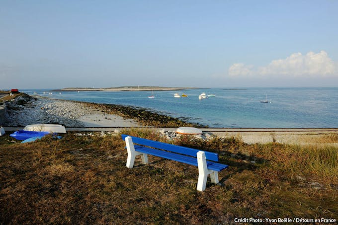 L'île de Molène dans le Finistère