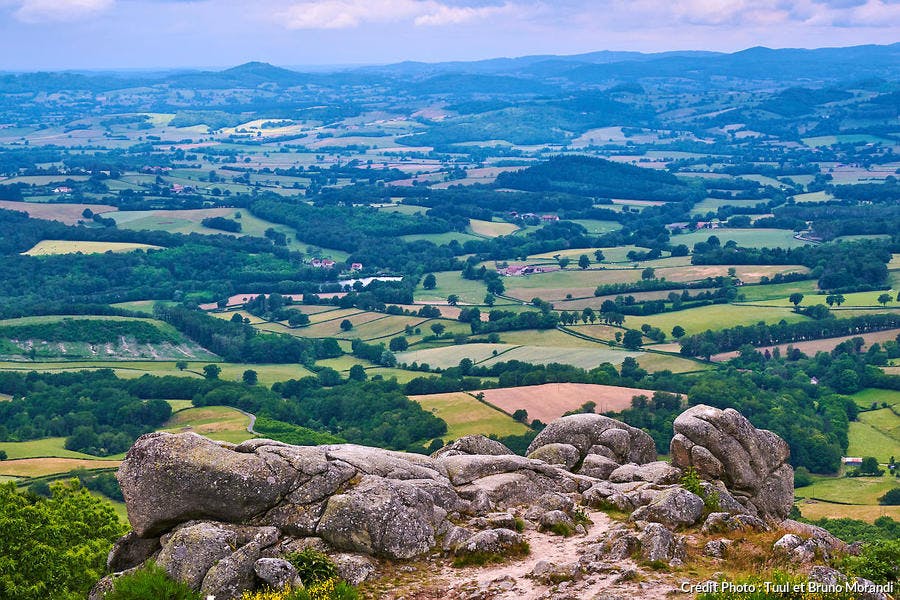le parc naturel du Morvan, Rochers du Carnaval
