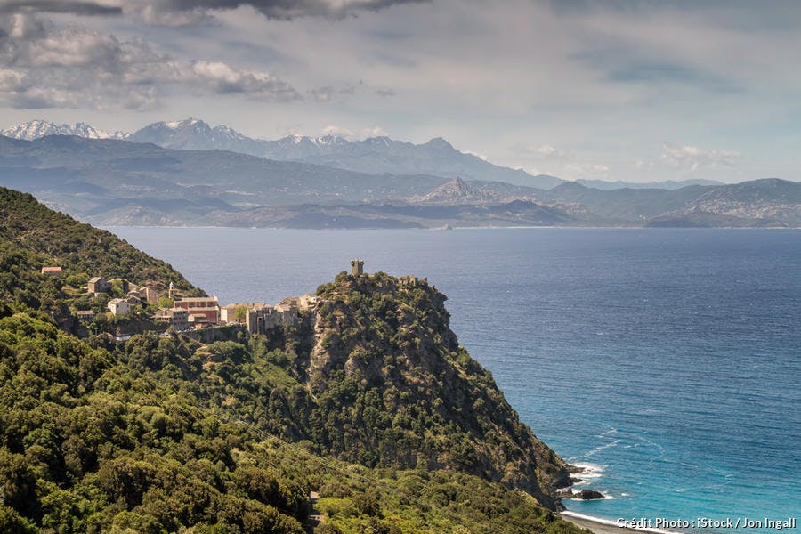 Panorama sur Nonza