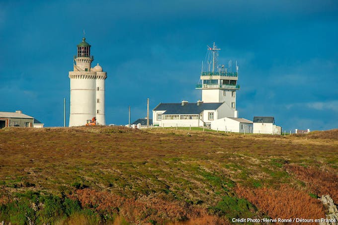 Le phare du Stiff, île d'Ouessant, Finistère, Bretagne