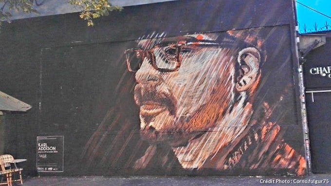 Mur Oberkampf - street art à Paris