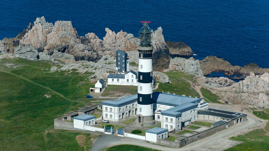 Le phare du Créac'h, île d'Ouessant, Finistère, Bretagne