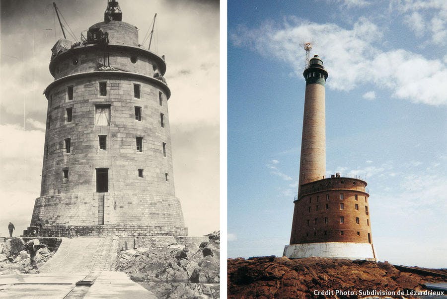 Le phare breton des Roches-Douvres