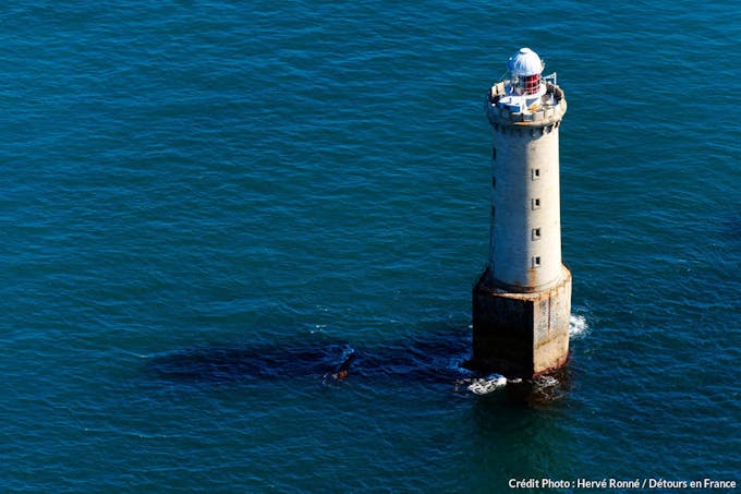 Le phare de Kéréon, île d'Ouessant, Finistère, Bretagne