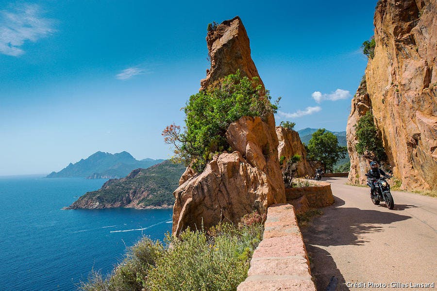 Calanches de Piana, corniche