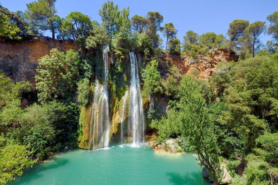 La cascade de Sillans-la'Cascade