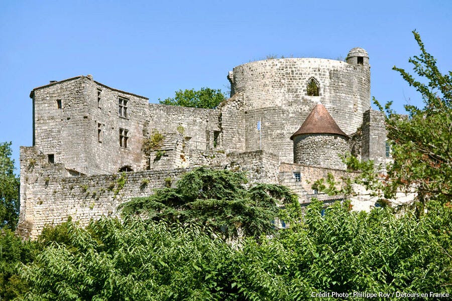 Le château médiéval de Langoiran en Gironde