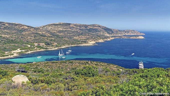 La presqu’île de la Revellata en Corse