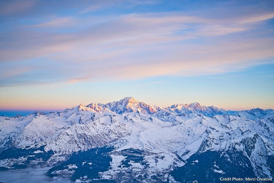 Le domaine skiable des Arcs