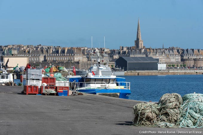 Le port de pêche de Saint-Malo
