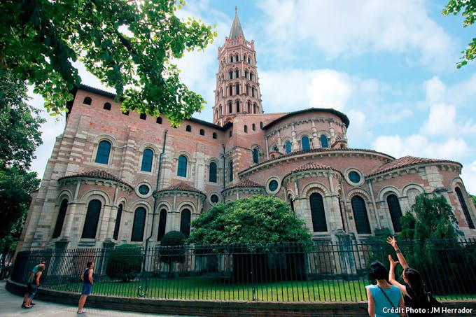 La basilique Saint Sernin à Toulouse