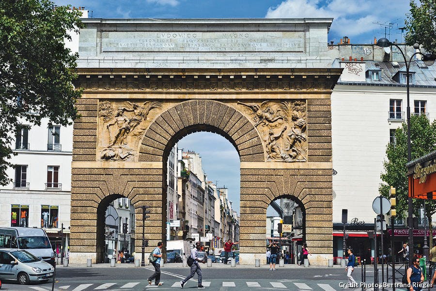 La porte Saint-Martin