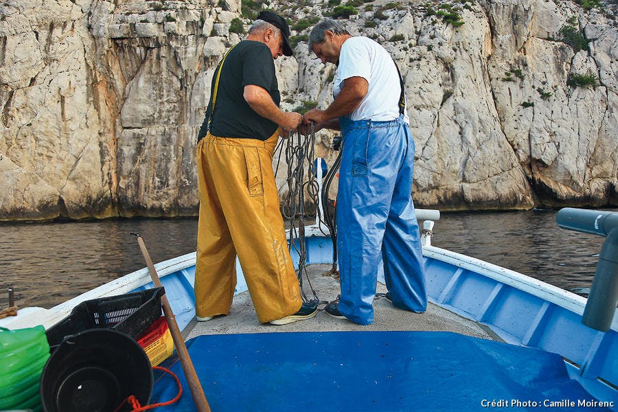Deux pêcheurs de Sormiou