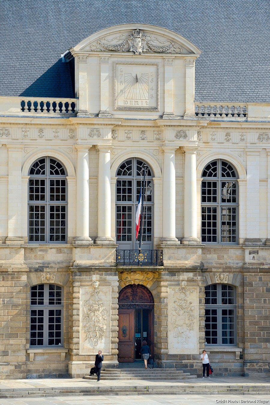 Façade du parlement de Rennes