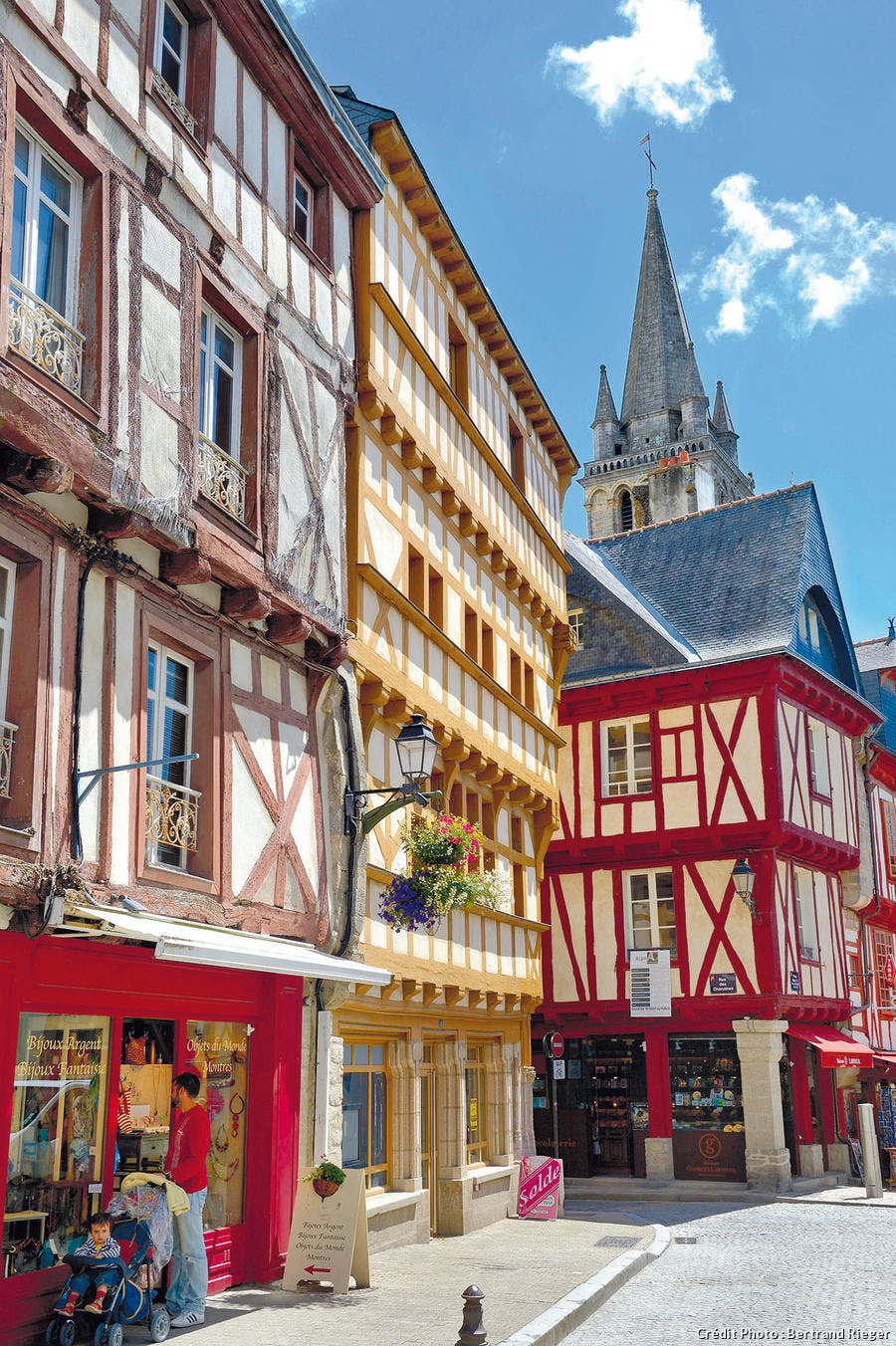 Maisons à colombages à Vannes