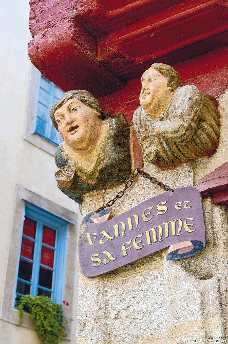 Sculptures de bois à Vannes