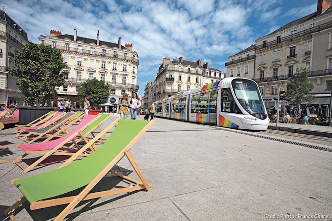 Tramway à Angers