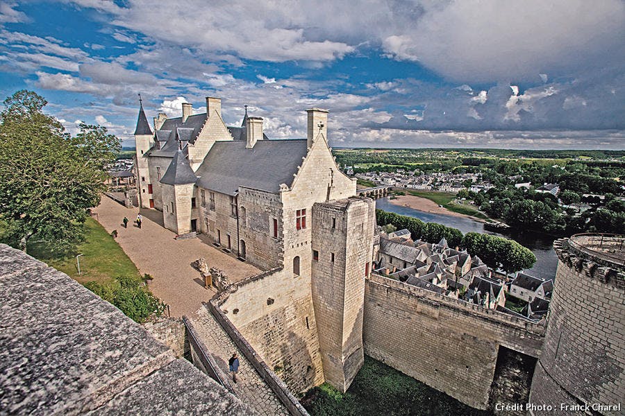 Centre ville de Chinon