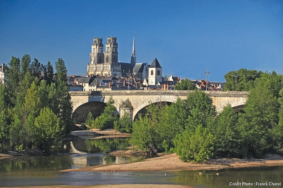 Les berges de la Loire à Orléans
