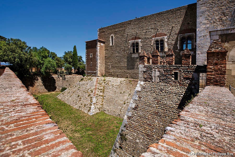 Fortifications autour du palais des rois de Majorque