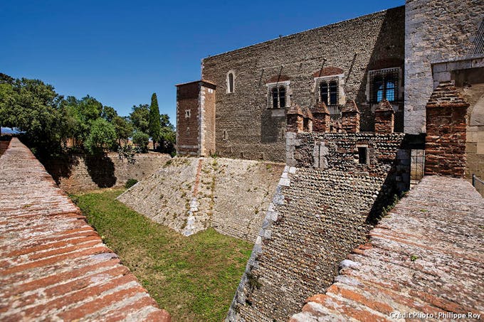 Fortifications autour du palais des rois de Majorque