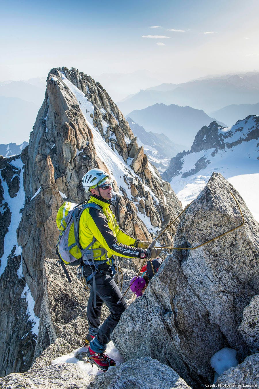 Le sommet de l'aiguille du Tour