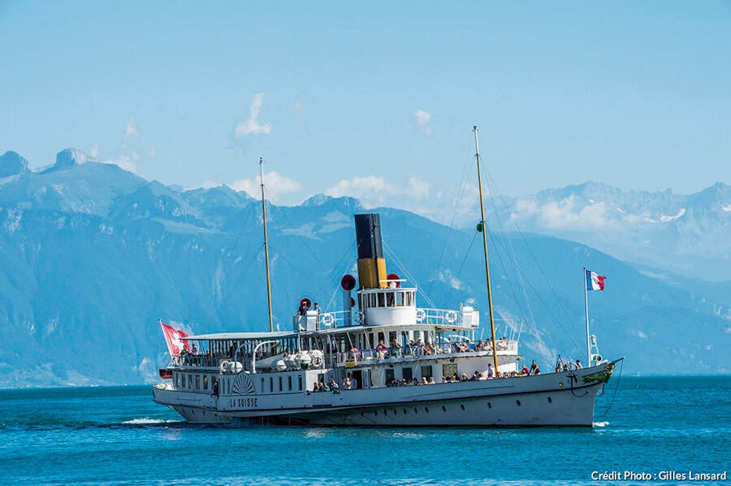 Croisière en bateau à vapeur  Savoie Mont Blanc (Savoie et Haute