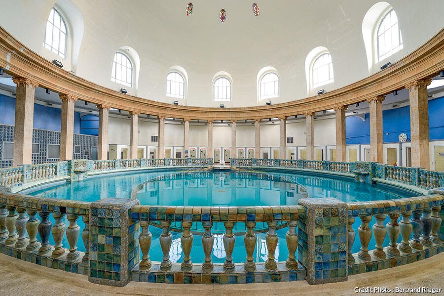 La piscine ronde de Nancy Thermal