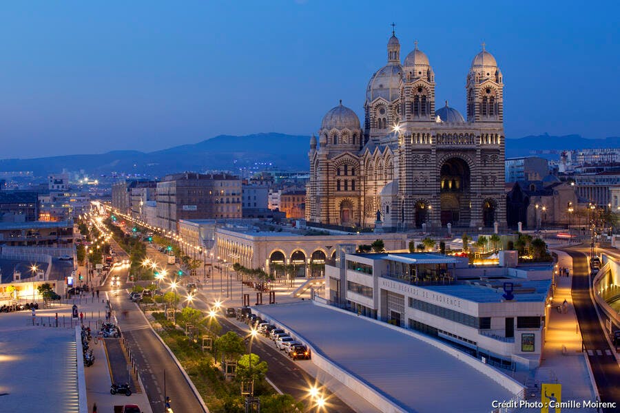 Le quartier Euromediterrannée à Marseille