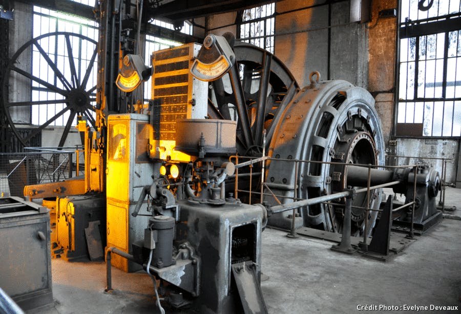 Le musée de la Mine, Puits Couriot, à Saint-Etienne