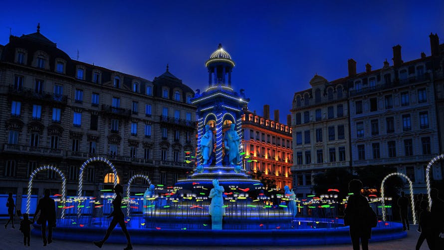 Les Lumignons du Coeur, fête des Lumières de Lyon 2021