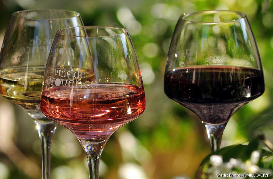 Verres de vin