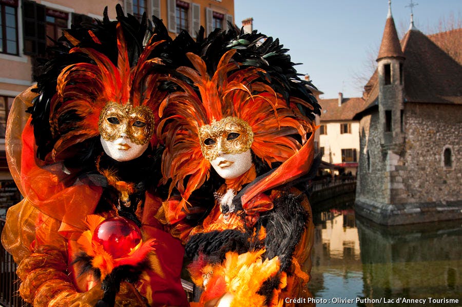 Déguisement de Mardi gras au carnaval d'Annecy