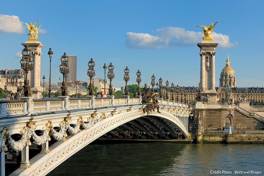 Le pont Alexandre III à Paris