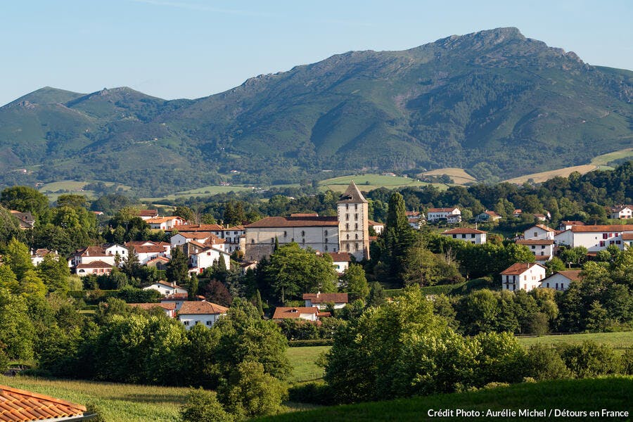 Le village de Sare au Pays basque
