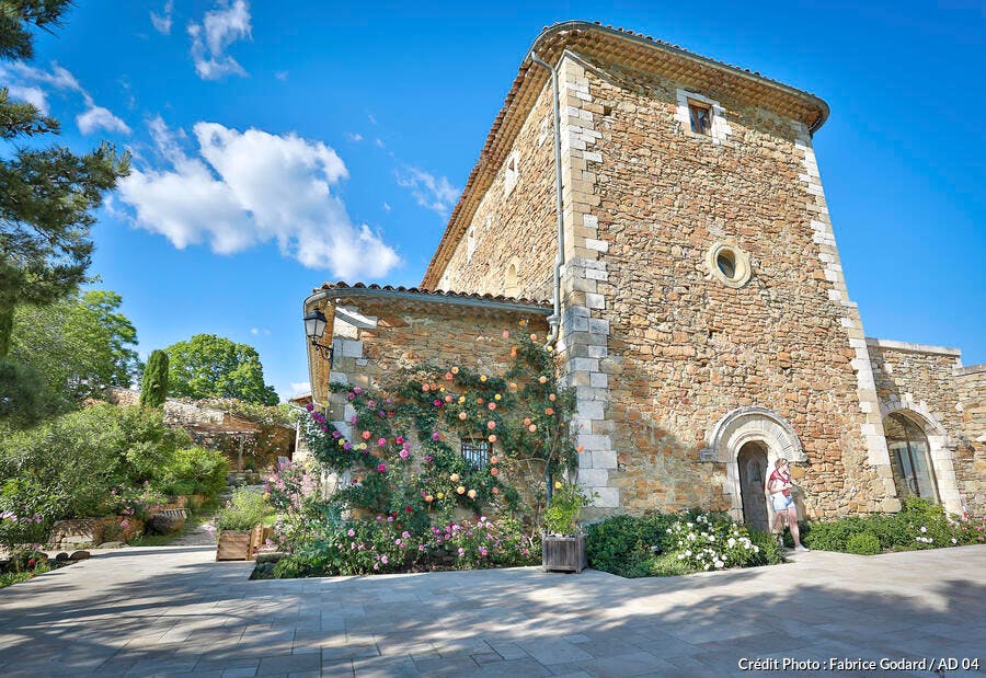 L'abbaye de Valsaintes à Simiane-la-Rotonde
