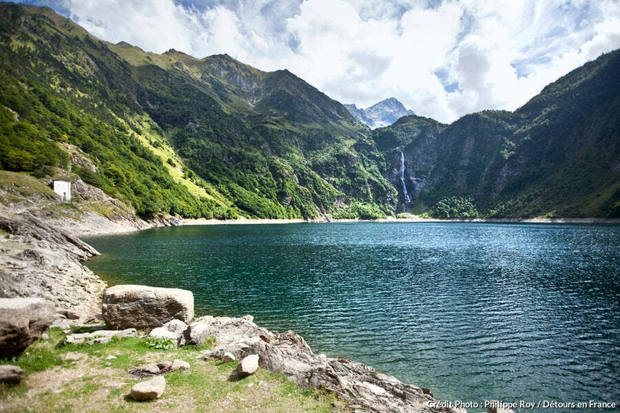 Le lac d'Ôo, dans les Pyrénées