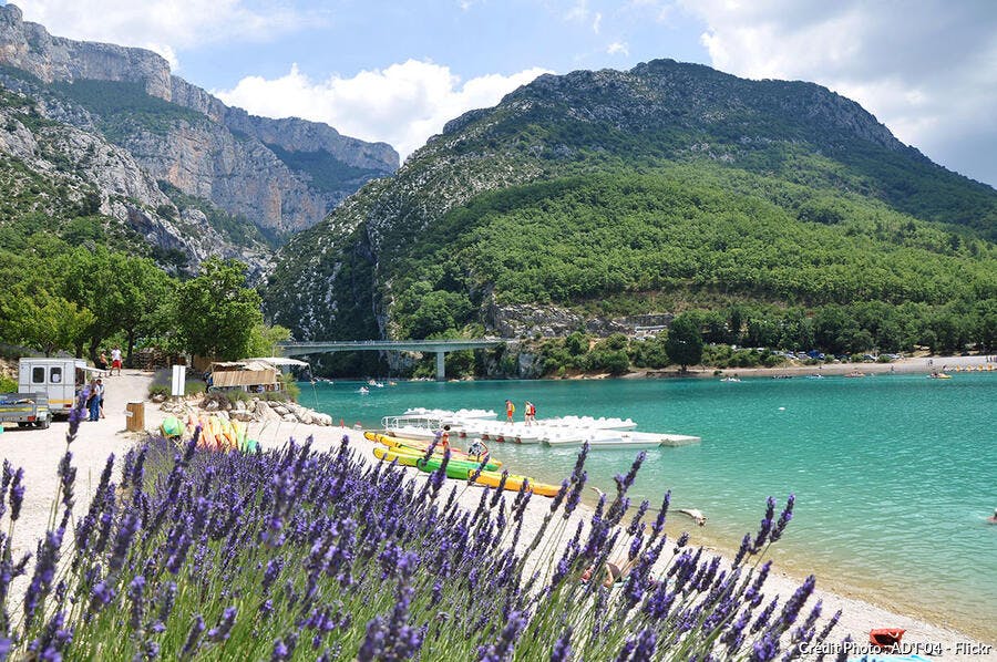 Le lac Sainte-Croix