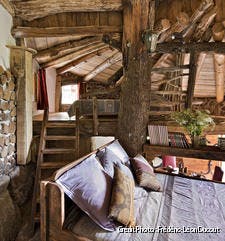 Clairière aux cabanes